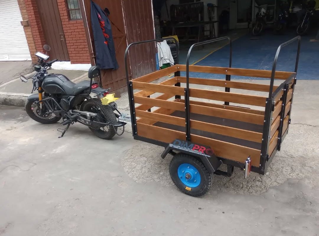 Tráiler pequeño para moto